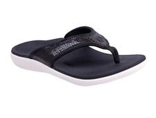 Spenco Yumi Gecko Women's Orthotic Sandal Black - 7 Wide