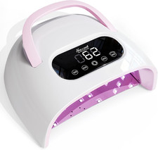 Professional UV LED Nail Lamp, Plug-In LED Gel Nail Dryer with Smart Sensor Por