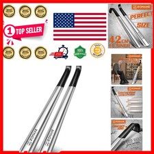 16.5  Long Handle Stainless Steel Shoe Horn - Perfect for Seniors  Mobility Aid