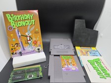The Bugs Bunny Birthday Blowout NES Nintendo Fully Complete CIB Nice Condition 
