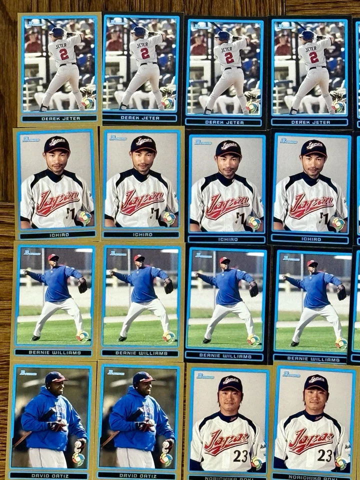 2009 Bowman + Chrome World Baseball Classic (75 + Lot) JETER - ICHRO - DARVISH - Image 2 of 4