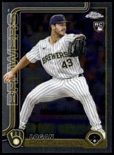 2025 Topps Chrome Update #USC65 Logan Henderson RC *Fresh from Pack!*