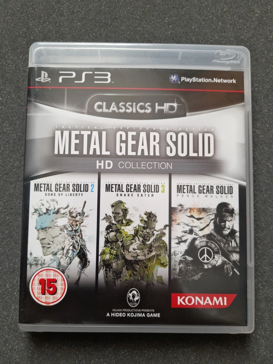 Metal Gear Solid HD Collection PS3