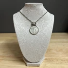 1943 Walking Liberty Half Dollar 90% Silver Coin Pendant Necklace Vintage
