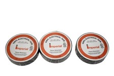 Imperial Vinyl Electrical Tape 3/4 X 60 Ft Black Flame Retardant 3 Rolls