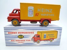 VINTAGE DINKY TOYS 923 BIG BEDFORD VAN HEINZ IN ORIGINAL BOX 1955