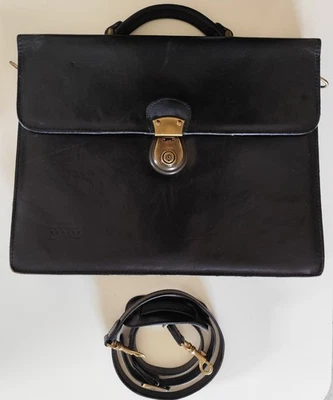 Cartable, Serviette Porte Documents TEXIER en Cuir TBE " voir photos " - Photo 1/4