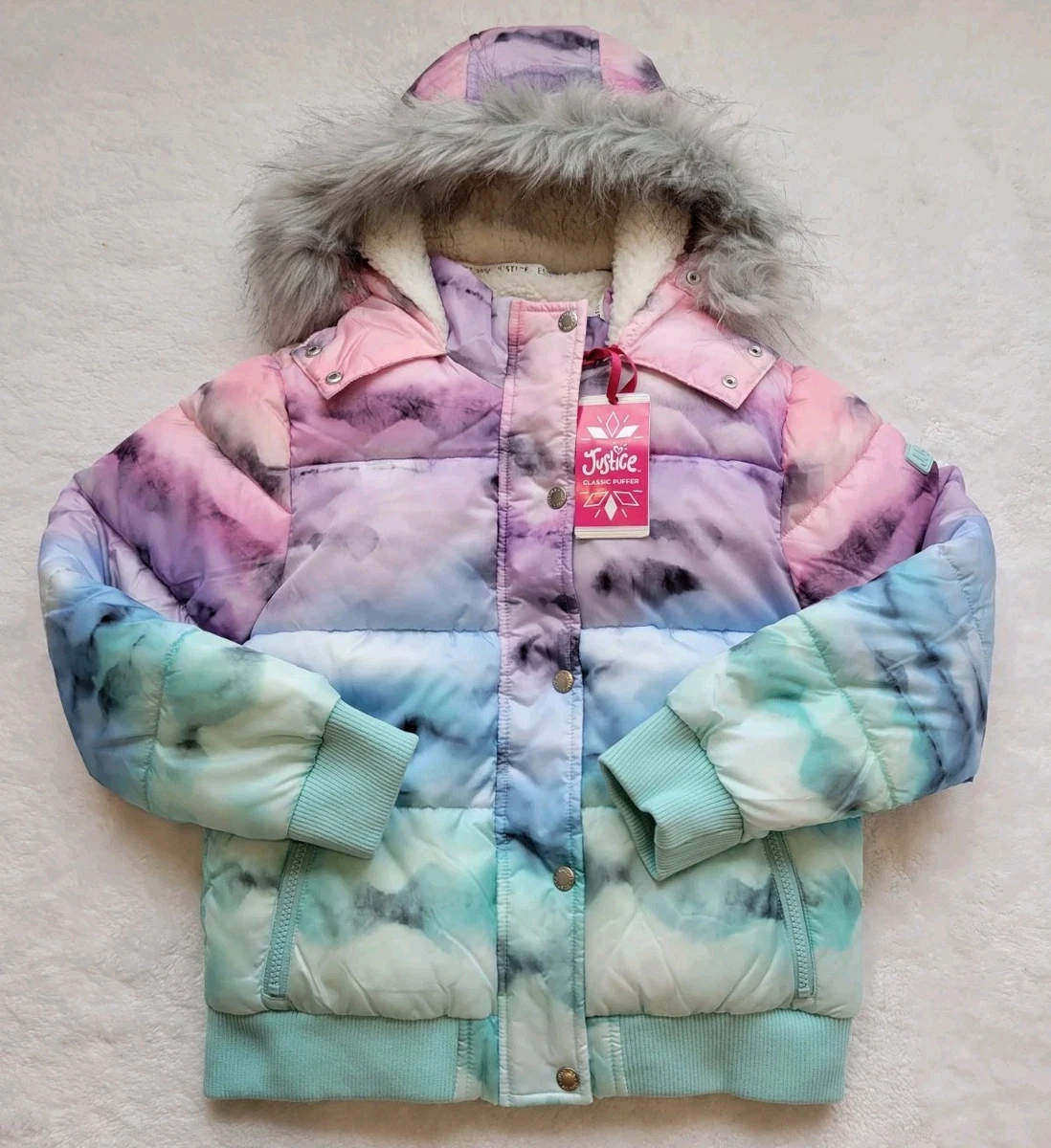 Girls' Fur Lining Puffer Jacket Outerwear for sale | eBay