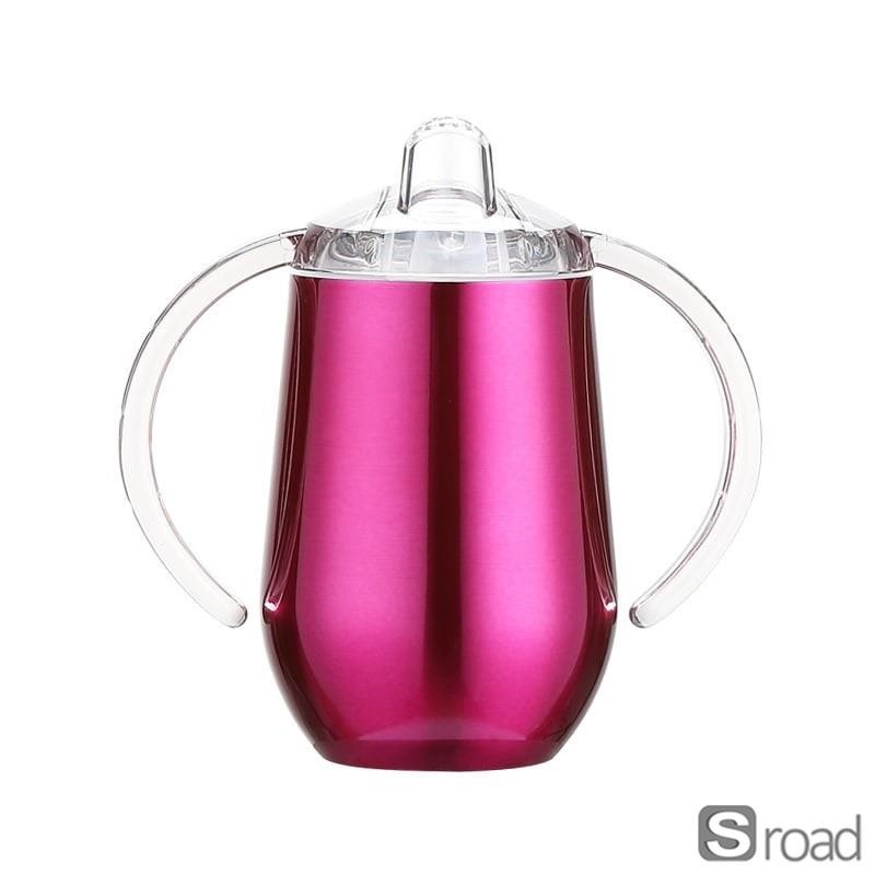 10oz Insulated Stainless Steel Sippy Cup Spill-Proof Leakpro