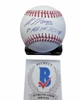 Colson Montgomery Signed Baseball Chicago White Sox Autographed Auto Beckett