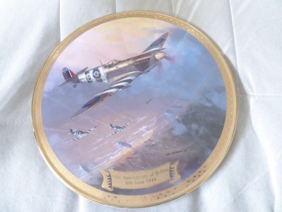 Sammler D Day Patrol von Johnie Johnson Mark Postlewaite große Platte Kuchen