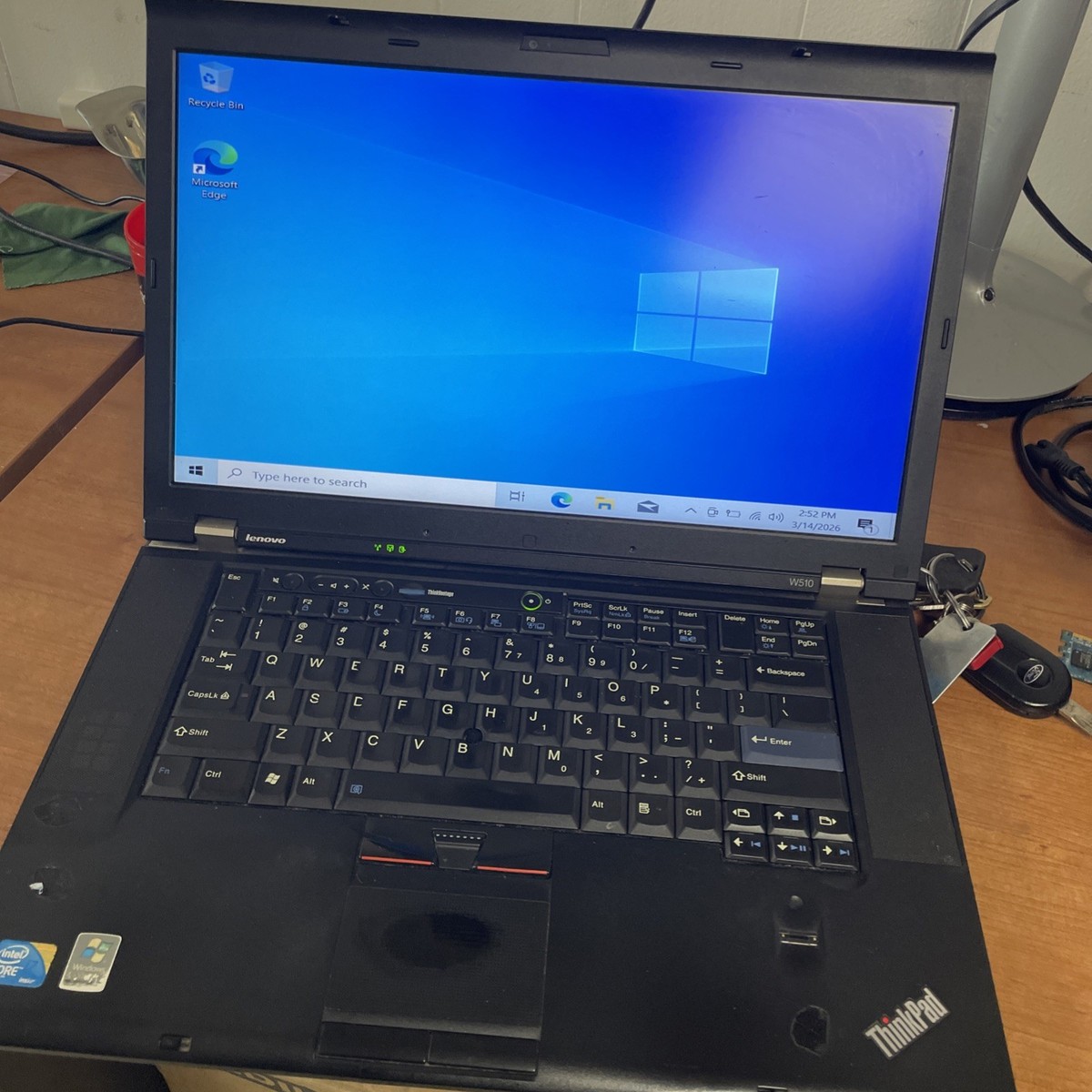 lenovo thinkpad W510 Intel Core I7 4th Gen 500GB HDD 8 GB RAM