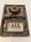 Vintage Solid Brass Post Office Combo Door #2345 - Solid — photo 5