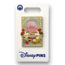 2025 Disney Parks France Café Gourmand Open Edition Pin Epcot WDW Souvenir NEW