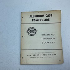 1962 Chevrolet Training Program Booklet Aluminum Case Powerglide Chevy Tp-21