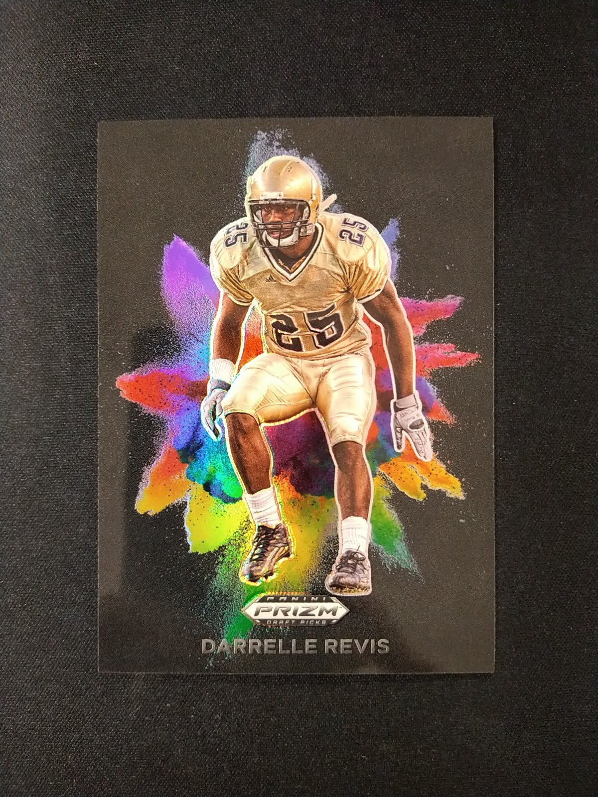 2024 Panini Prizm Draft Picks Darrelle Revis Color Blast Pittsburg #CB-27 SP