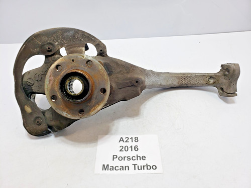 ✅15-18 OEM Porsche Macan Turbo 95B Front Left Driver Hub Bearing Spindle Knuckle