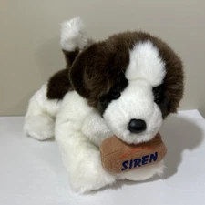 Douglas Cuddle Toy Saint Bernard Siren Rescue Dog 571HA 10"