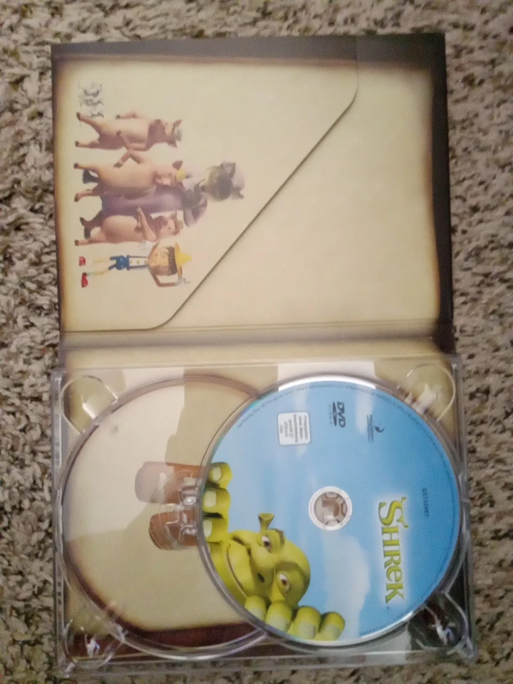 Shrek & 2 DVD-2 - Image 2 of 4