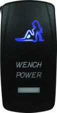 DragonFire Racing Lighted Switch Wench Power Blue