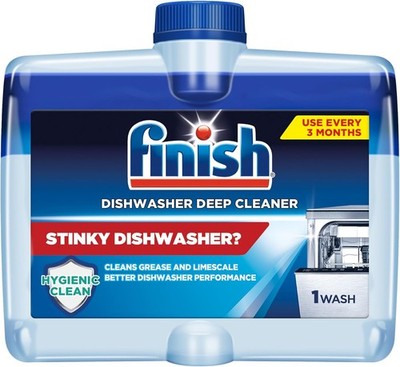 Finish Dishwasher Cleaner Liquid, Limescale Remover, 8.45oz 