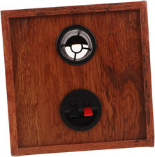 Cassa Acustica per Auto 5 Pollici in Legno Contenitore Subwoofer, Box Compatto p