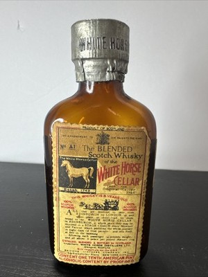 White Horse Cellar Blended Scotch Whiskey Original Recipe EMPTY Bottle