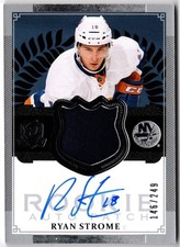 2013-14 Upper Deck The Cup Rookie Auto Patch RYAN STROME 132 249 Islanders UD RC