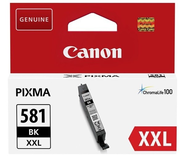 Canon Tintenpatrone CLI-581BK XXL Druckerpatronen 1998C001 Tintenpatrone-image