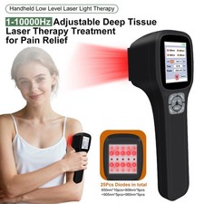 Touchscreen 2.5W Laser Therapy for Shoulder Neck Strain Treatment Pain Relief