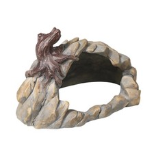 Reptile Hideout Cave Shelter Decorative Fashion Accessories Playground Ornament