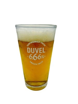 Duvel 6,66% Belgisches Bier Straight 25cl Glas 2024 Brandneu Selten