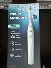 Philips Sonicare 2100 Rechargeable Sonic Electric Toothbrush - White | Brand New
