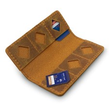 Leather SD - 12 Slots Memory Card Case, Durable Storage Organizer, with Sony ...