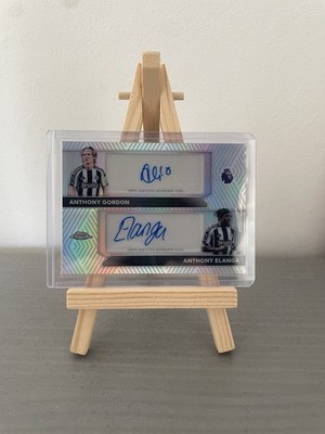 Topps Chrome Gordon & Elanga Premier League 2025/26 Duel Auto  