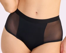 NEW Parade Women's Play Boyshort Panties Eightball Black Size Large