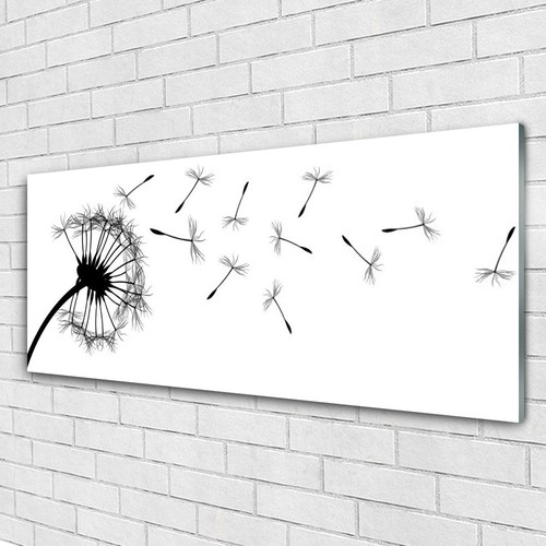 Impression sur verre Image tableaux 125x50 Floral Fleurs