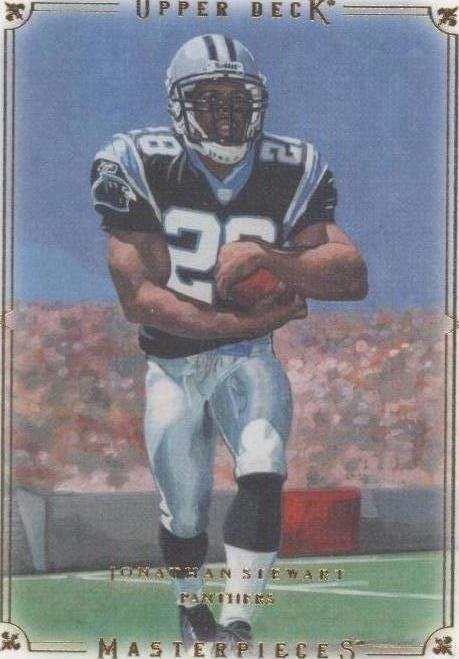 2008 Upper Deck Masterpieces Jonathan Stewart #109 - 1 of 2
