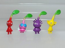 Bikkura Tamago Pikmin Red, Winged, Purple, Yellow Figure Bandai V09 1.7-2in