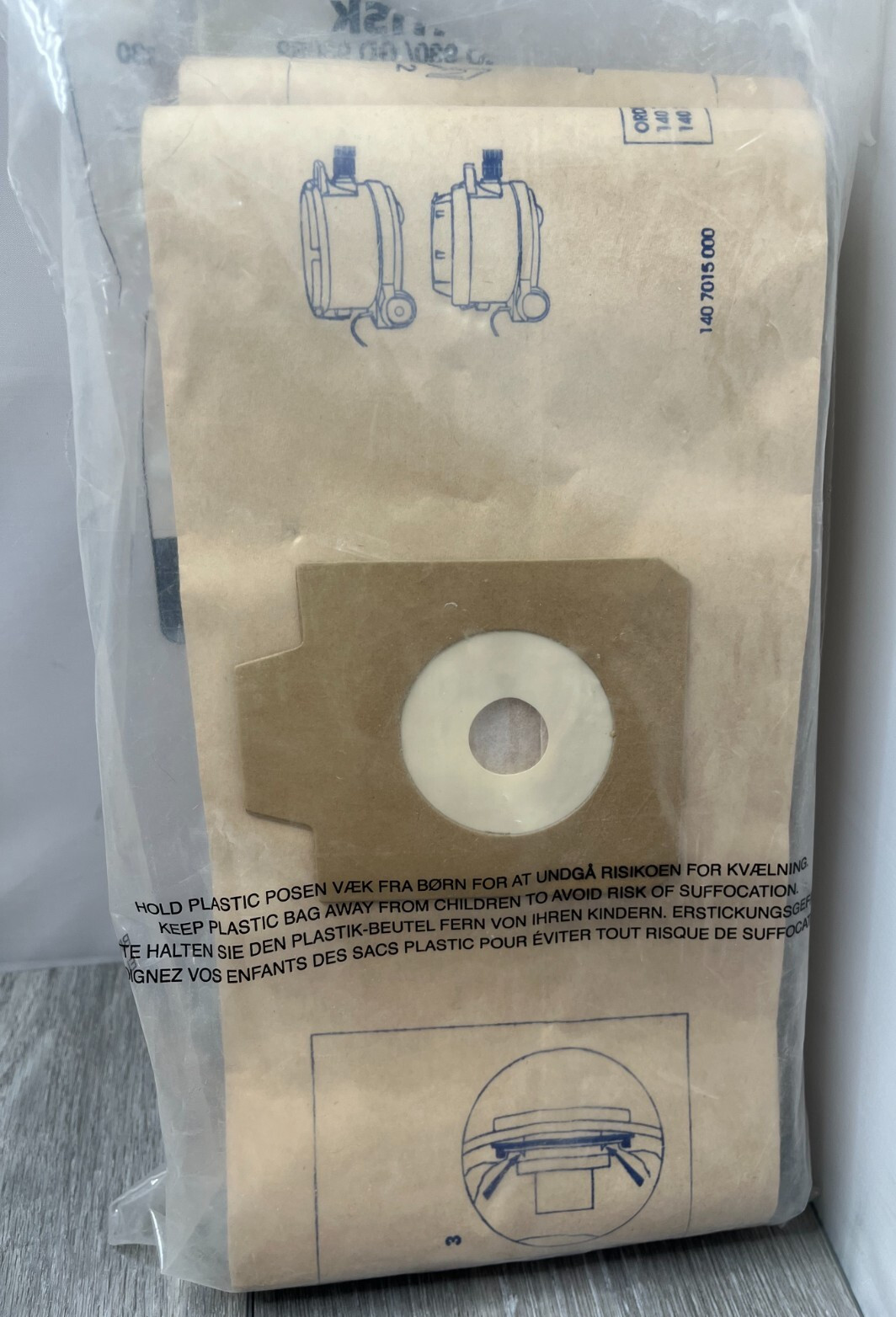 10ct Nilfisk Advance Commercial Vacuum Cleaner Bags for GD 930/930S2, UZ 930S ..