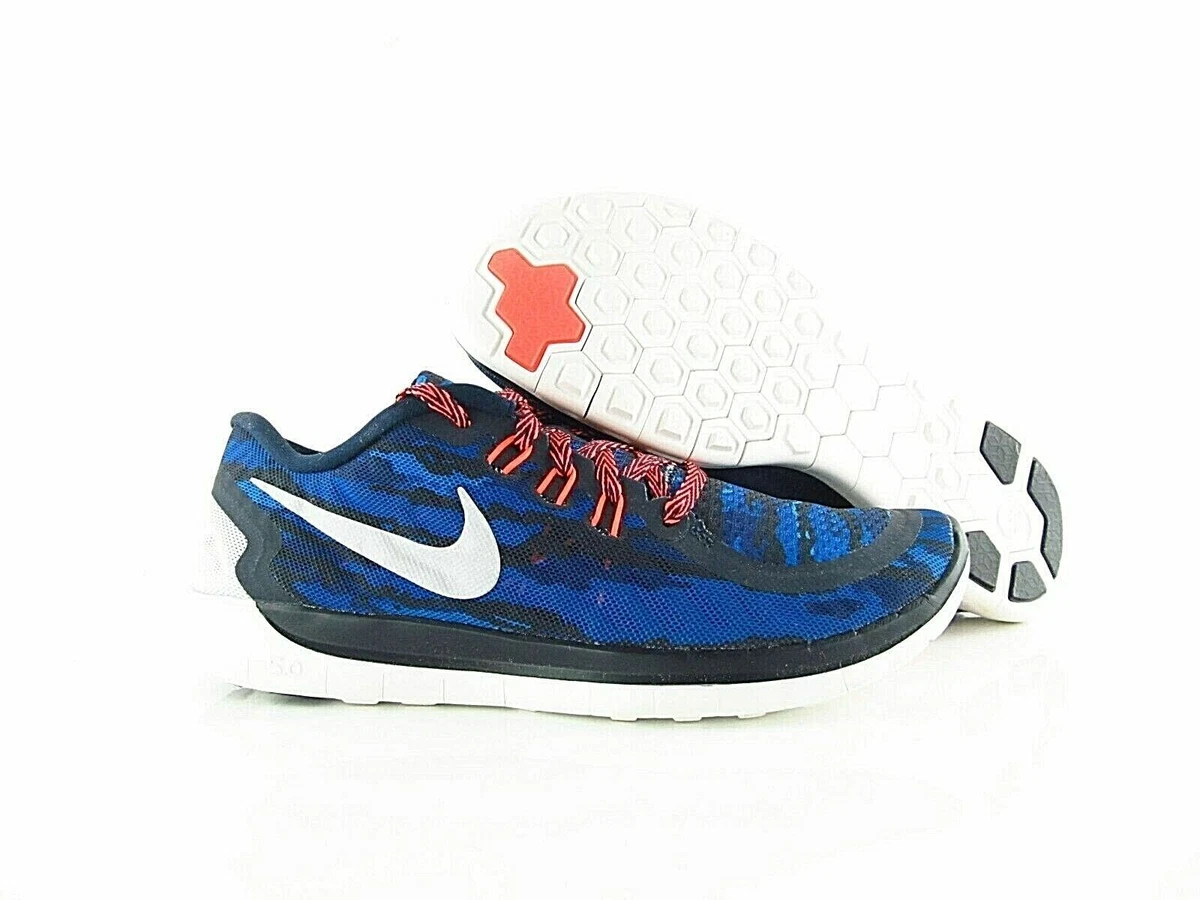 Nike Free Run 5.0 Obsidian Blue Barefoot Running 749681 400 UK 6