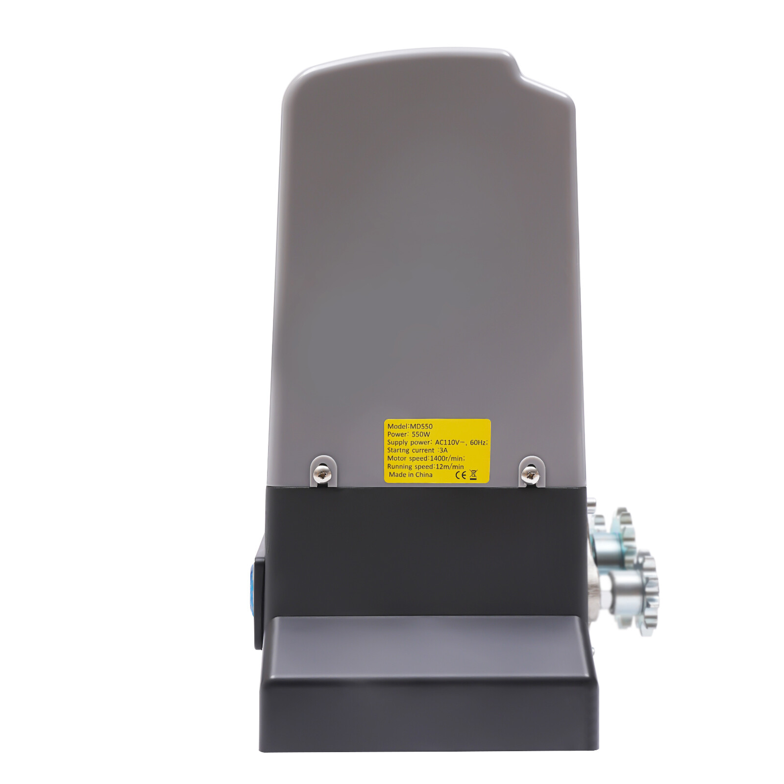 2500lbs Electric Automatic Sliding Gate Opener Motor Keypad+2 Remote Control