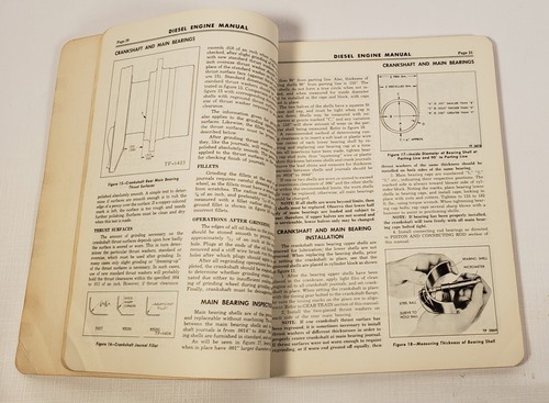 1953 GMC Diesel Engine Maintenance Manual GM Series 7 2-Cycle X-5310 E1L - Picture 10 of 20