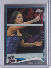 ROSA MENDES  (2014 WWE topps Chrome Card #85) DIVA