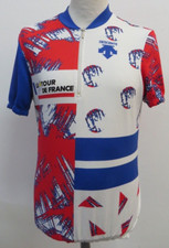 TOUR FRANCE SHIRT MAGLIA MAILLOT TRIKOT CICLISMO CYCLISME CYCLING RADFAHRER XL