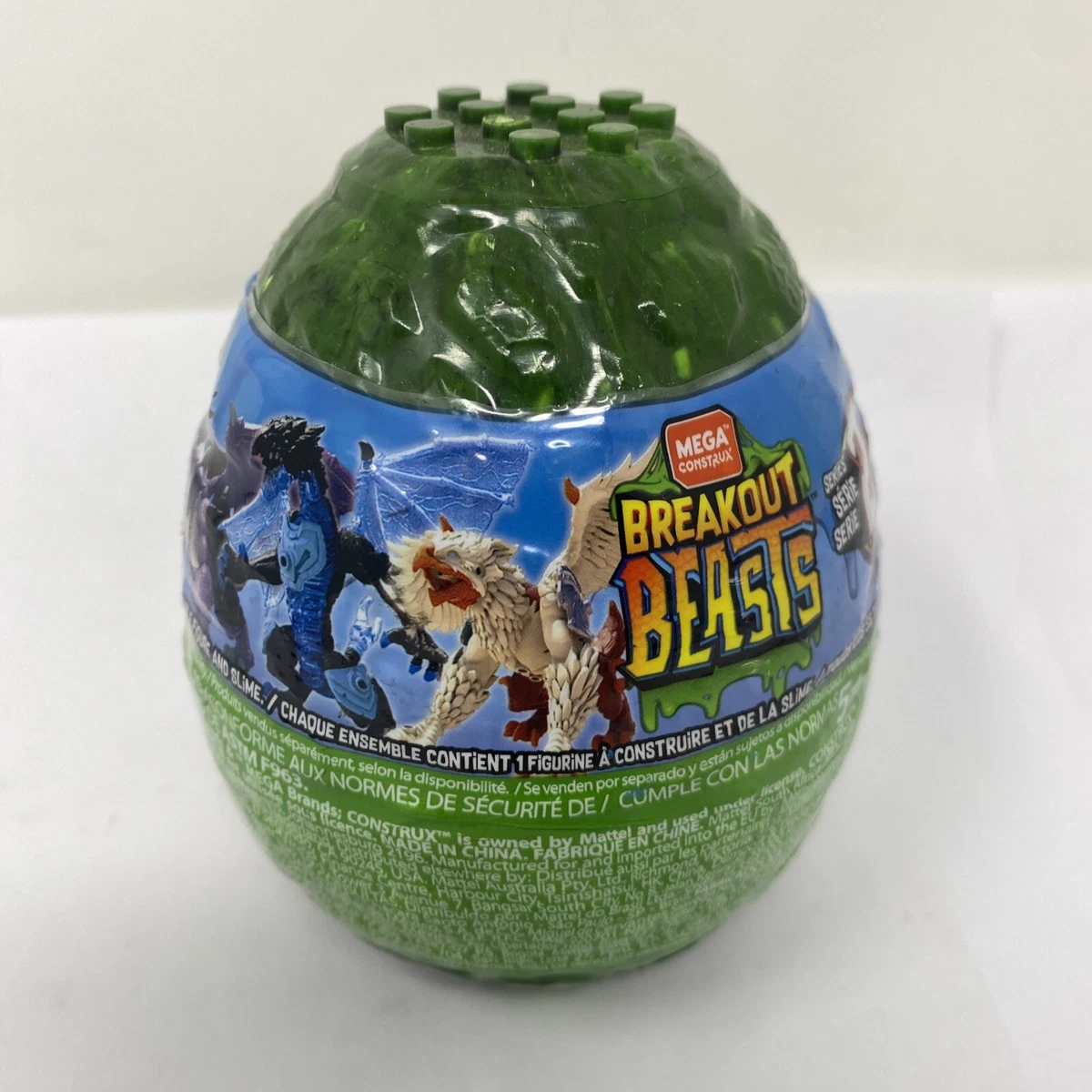 Mega Construx Breakout Beasts Series 2 Mystery Blind Egg eBay
