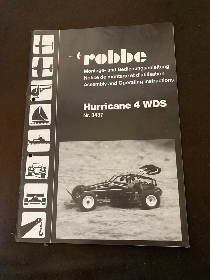 Robbe Hurricane 4 WDS RC Rarität/Vintage/selten - Bild 4 von 4