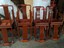 vintage george zee rosewood dining room chairs set of 8