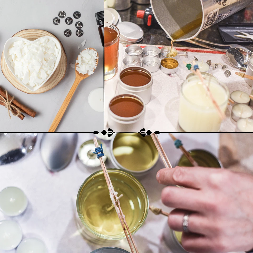 Complete Candle Making Kit - Candle Making - Candle Supplies - 45 Piece Kit - Image 4 of 4