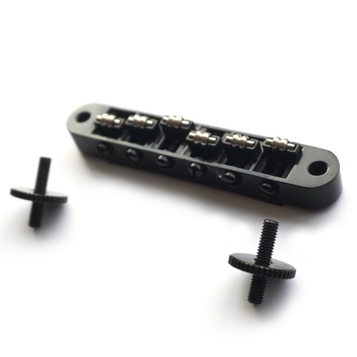 Roller Saddle Tune-O-Matic Bridge for Gibson Les Paul, Bigsby, SG, ES, Dot - Picture 12 of 16